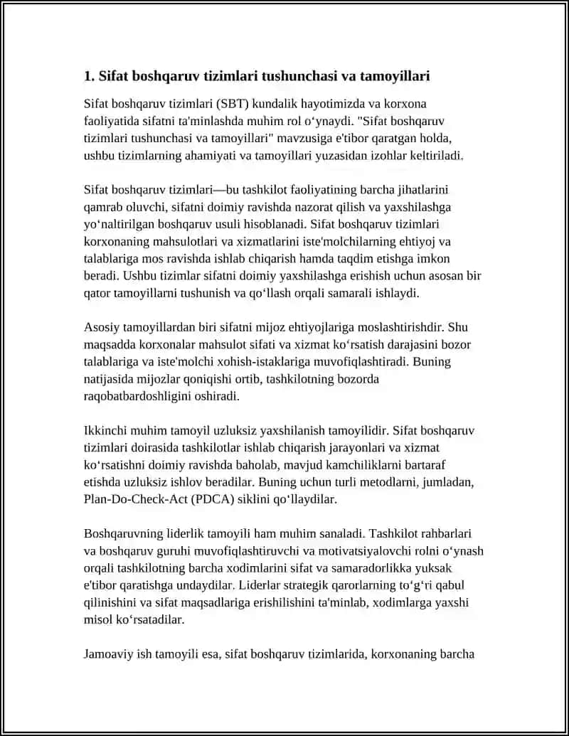 Sifat boshqaruv tizimlari 3