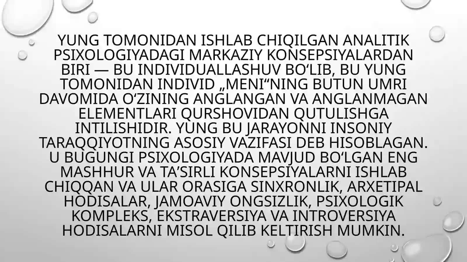 Karil Gustav Yungning shaxs nazariyasi 3