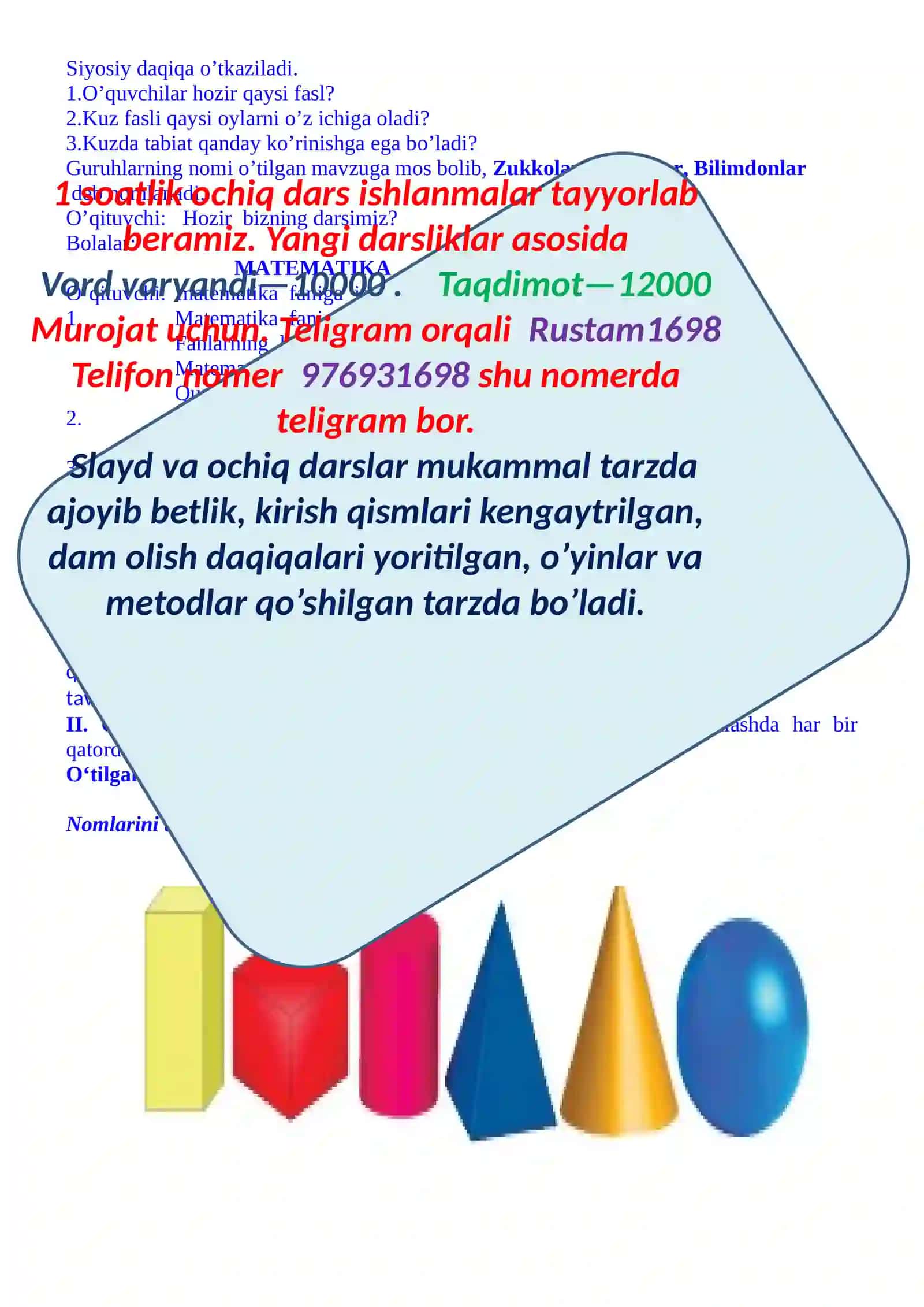 100 ichida sonlarni xonadan o’tib qo’shish usullari 3