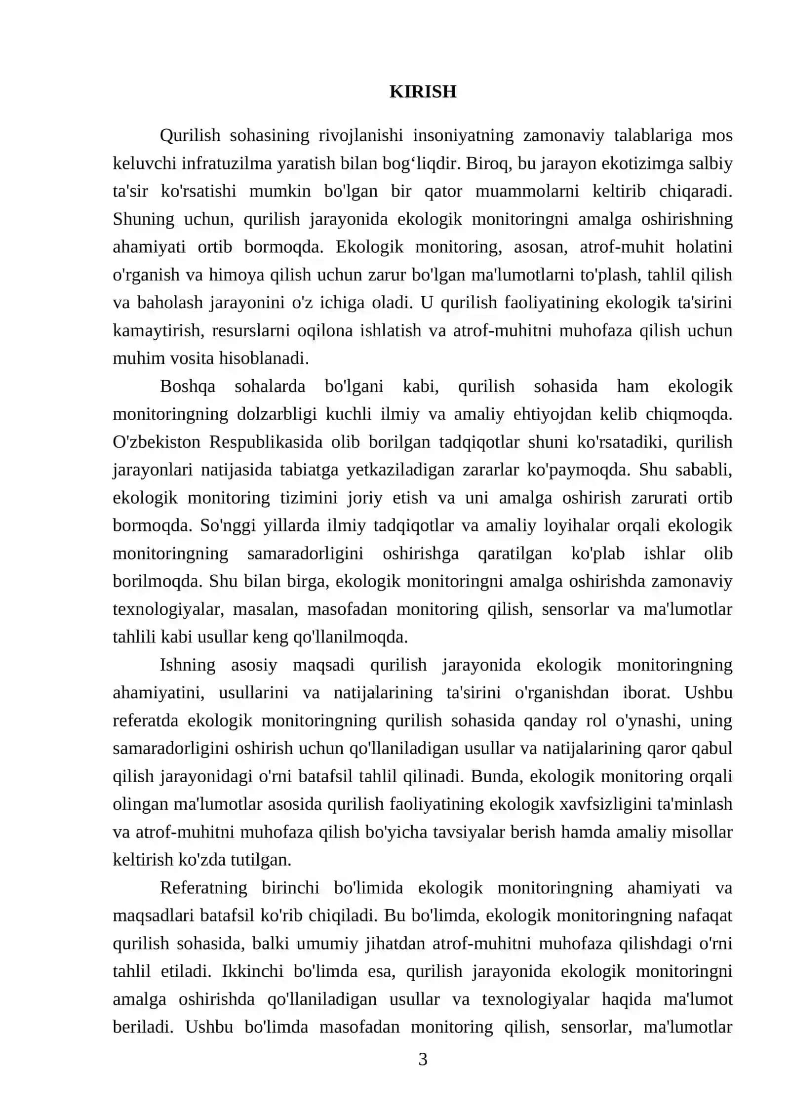 Qurilishda ekologik monitoring 3
