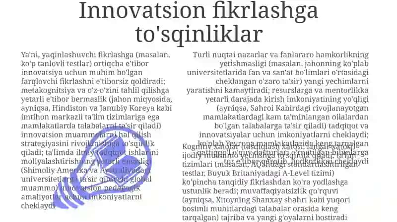 Innovatsion mahsulotlar 3