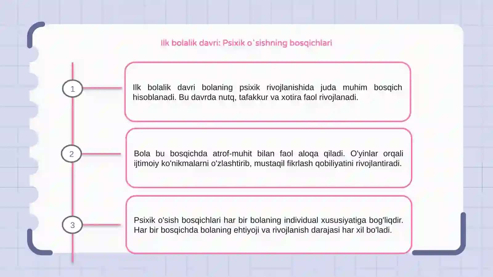 Ilk bolalik davrida psixik oʻsish 3