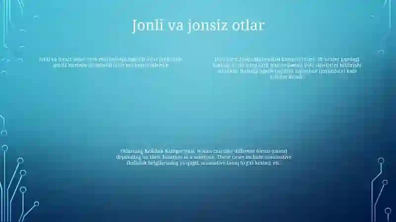 Otlarning Nokategorial Shakli 3