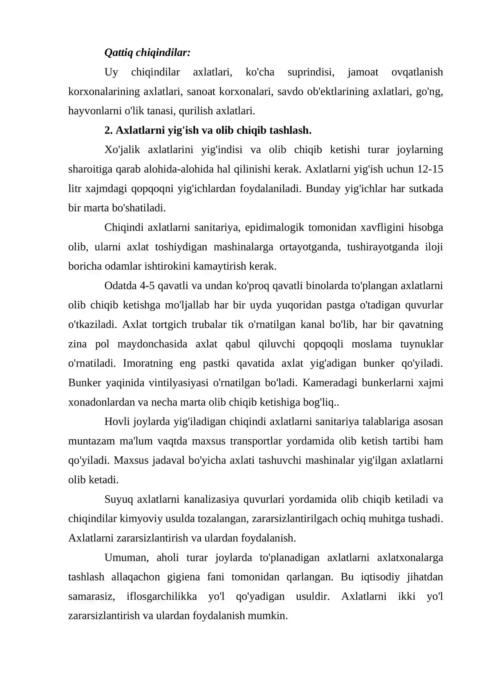 Chiqindilar ekologiyasi 3