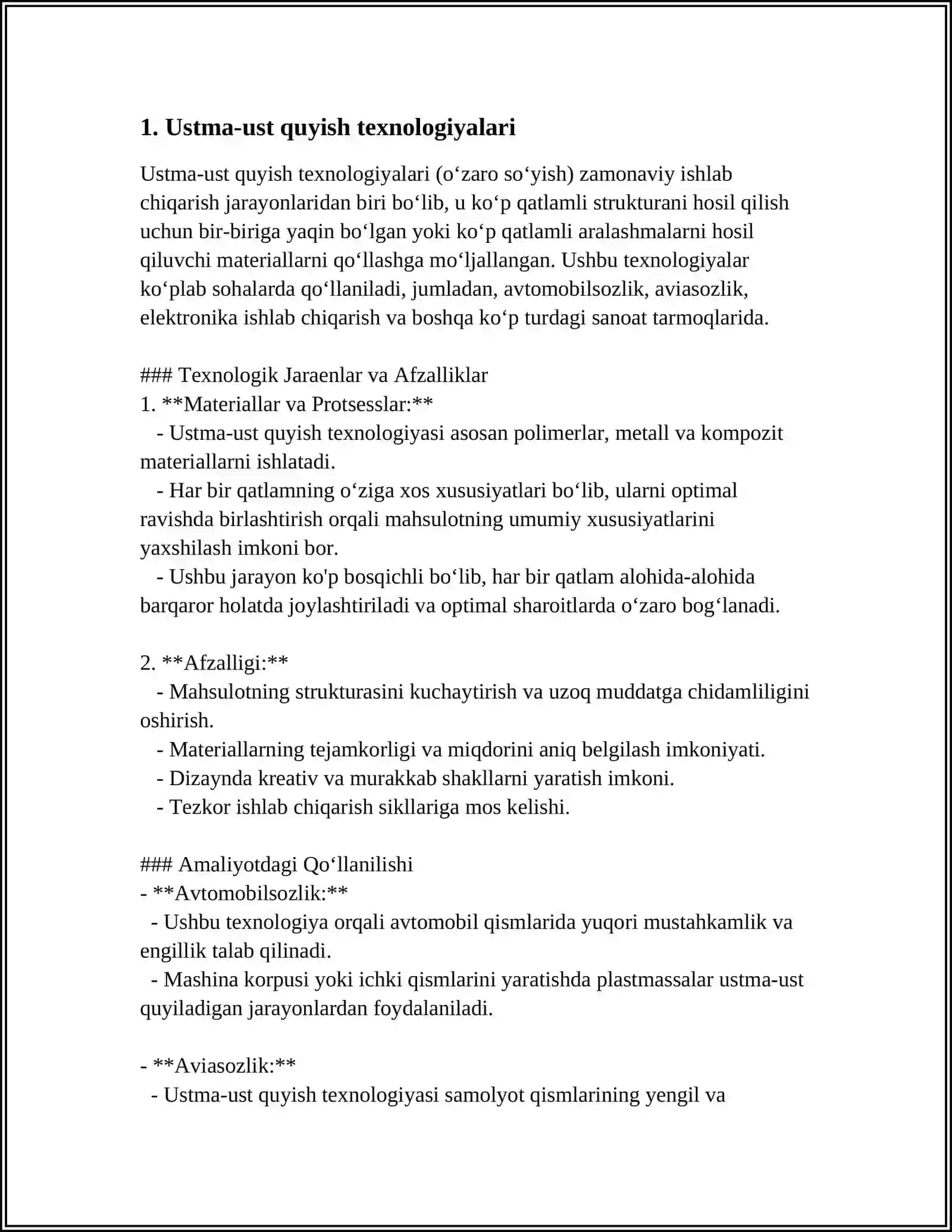 USTMA-UST QUYISH BIRLASHTIRISH ( UNION ) 3