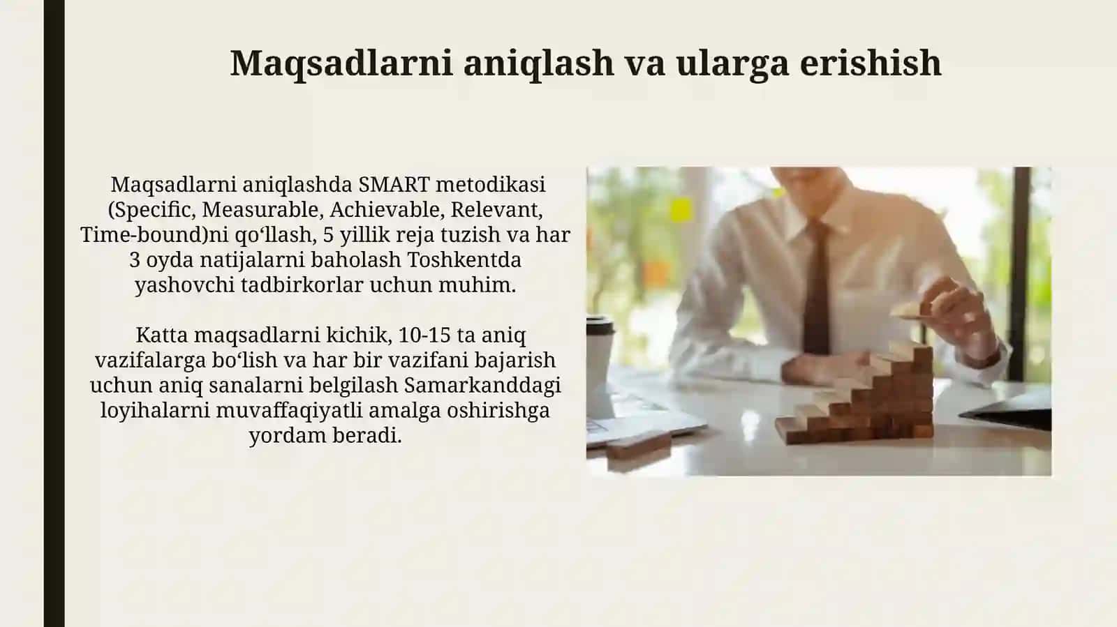 Shaxsiy maqsadlar va muvaffaqiyat 3