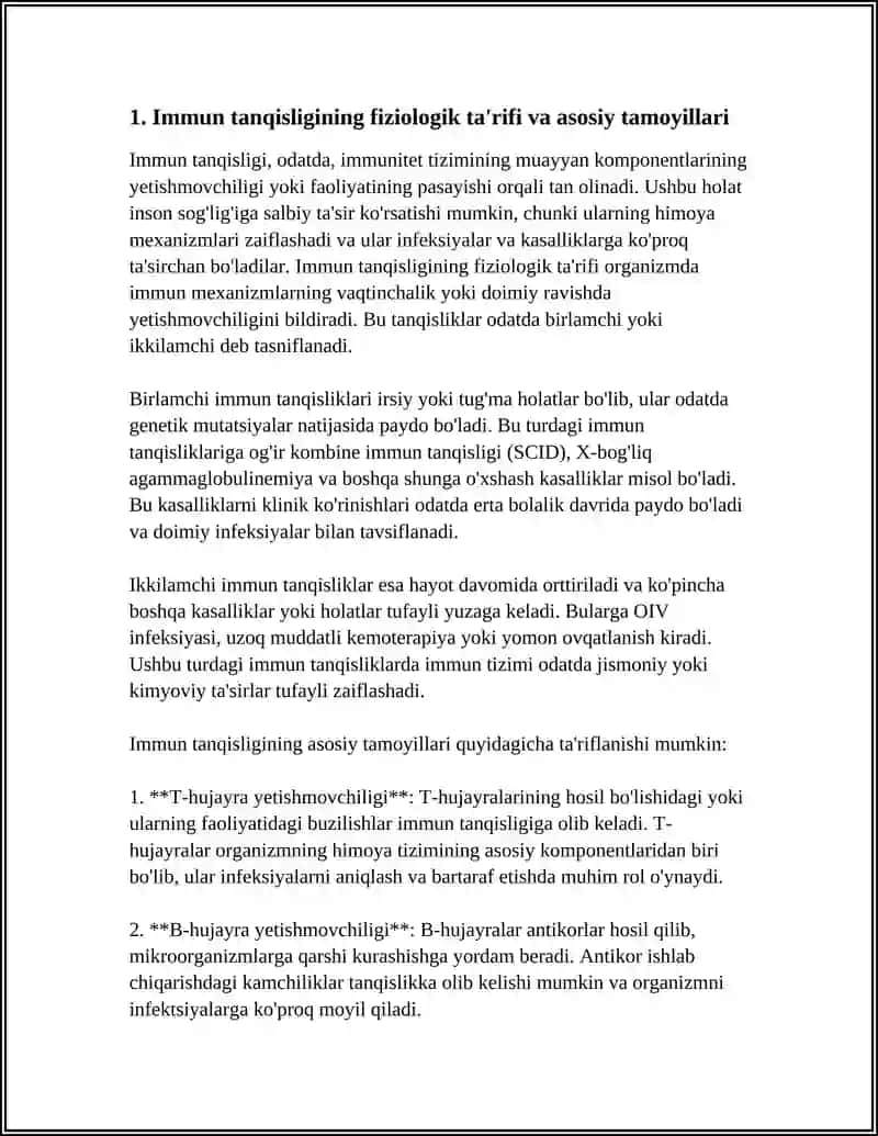 IMMUN TANQISLIKNING FIZIOLOGIK ASOSLARI 3