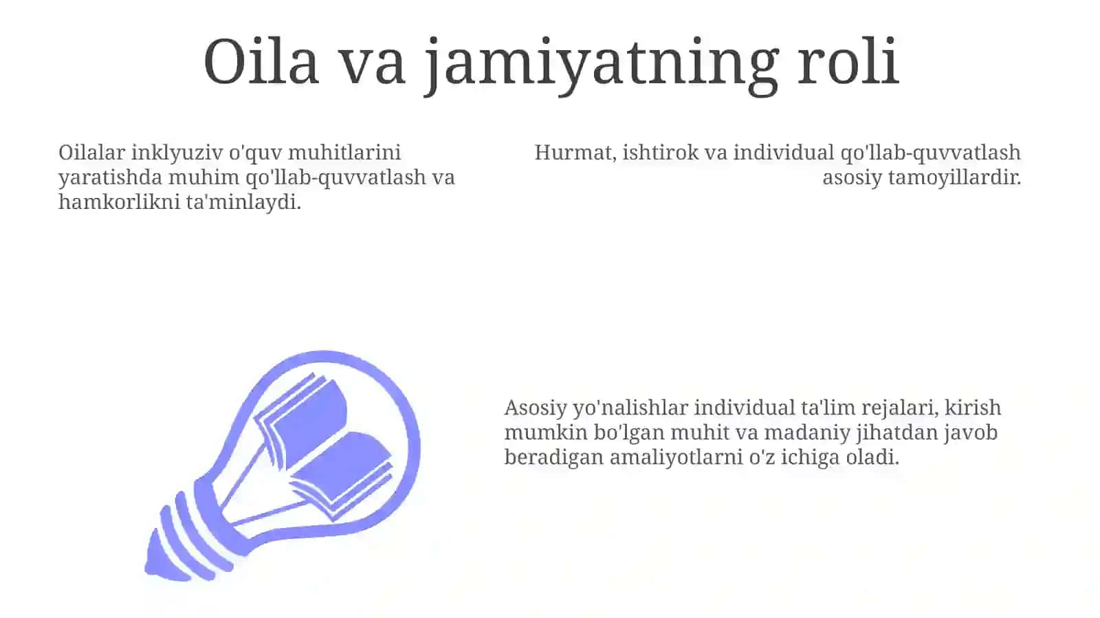 Inklyuziv Ta'limni aniqlash 3