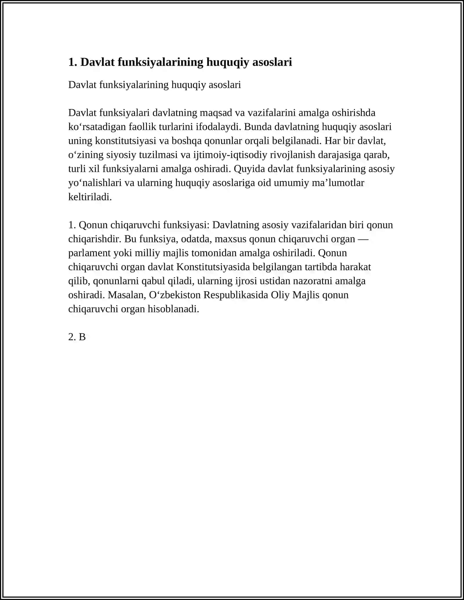 DAVLAT FUNKSIYALARINI AMALGA OSHIRISH USULLARI TAHLILI 3
