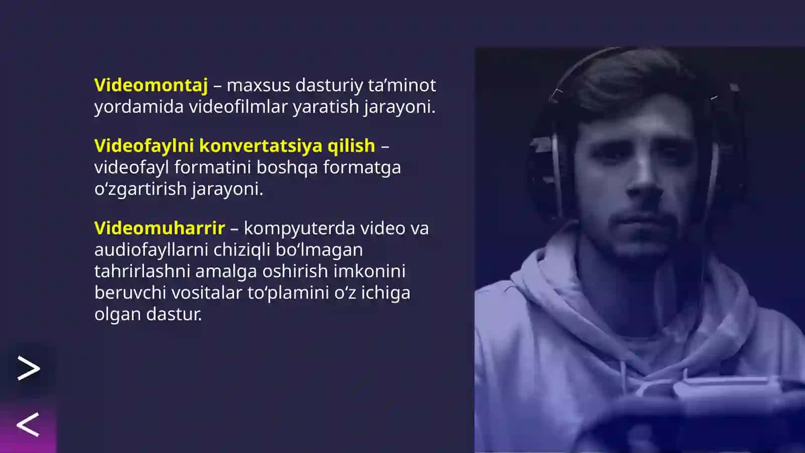 VIDEOMUHARRIR DASTURLARI VA ULARNING IMKONIYATLARI 3