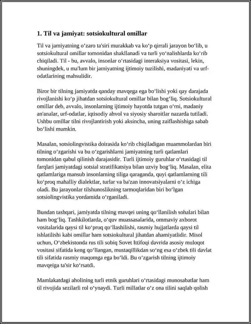SOTSIOLINGVISTIKA VA TILSHUNOSLIK SOHALARI 3