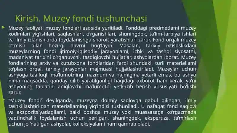Muzey fondlarini ilmiy kataloglashtirish 3