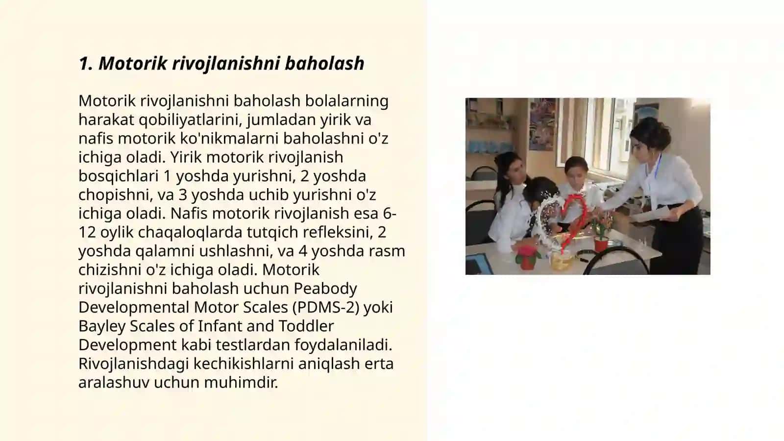 Psixologik-pedagogik tekshirish materiallari 3