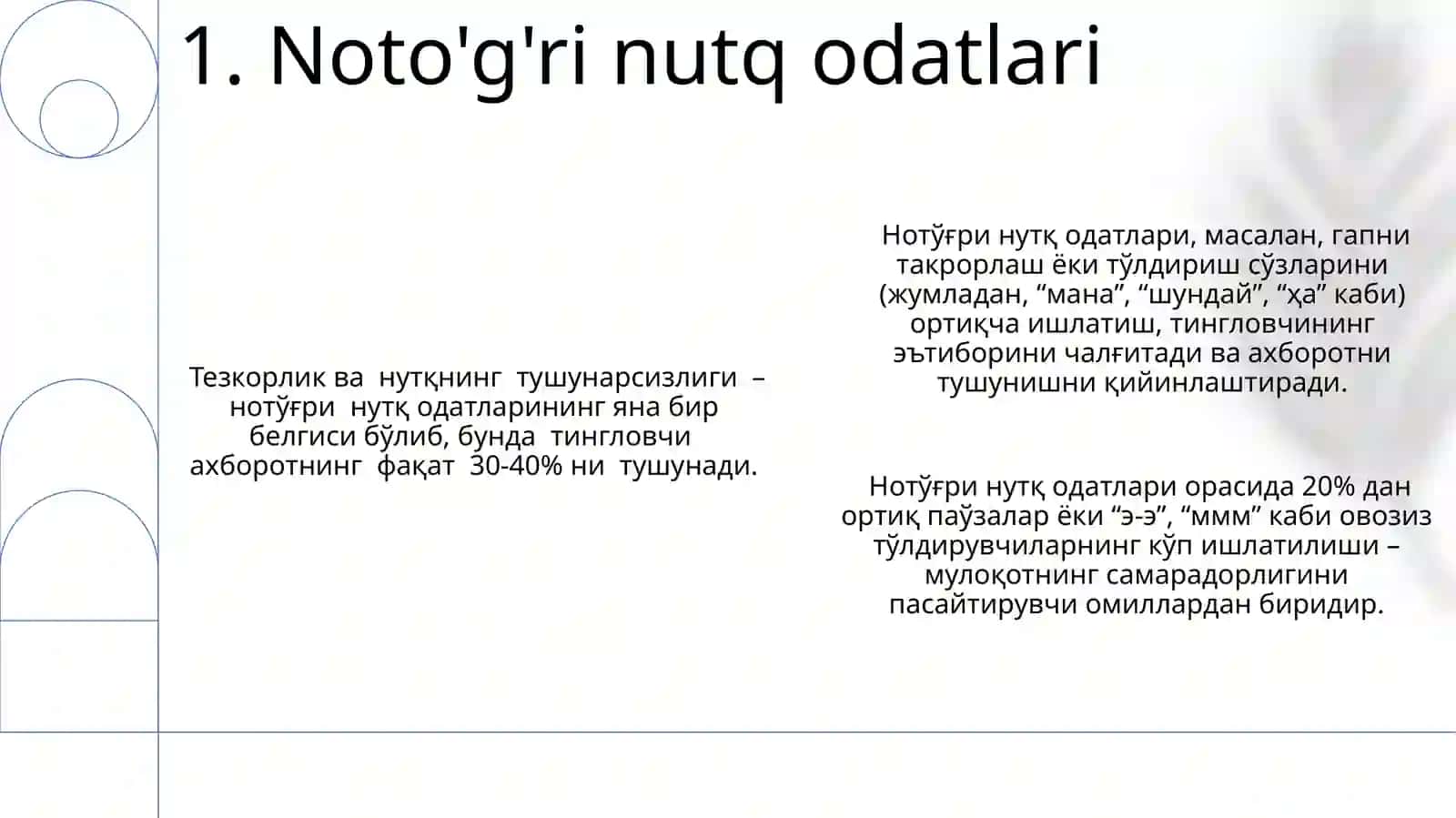 Nutq madaniyati va uslubiyati 3