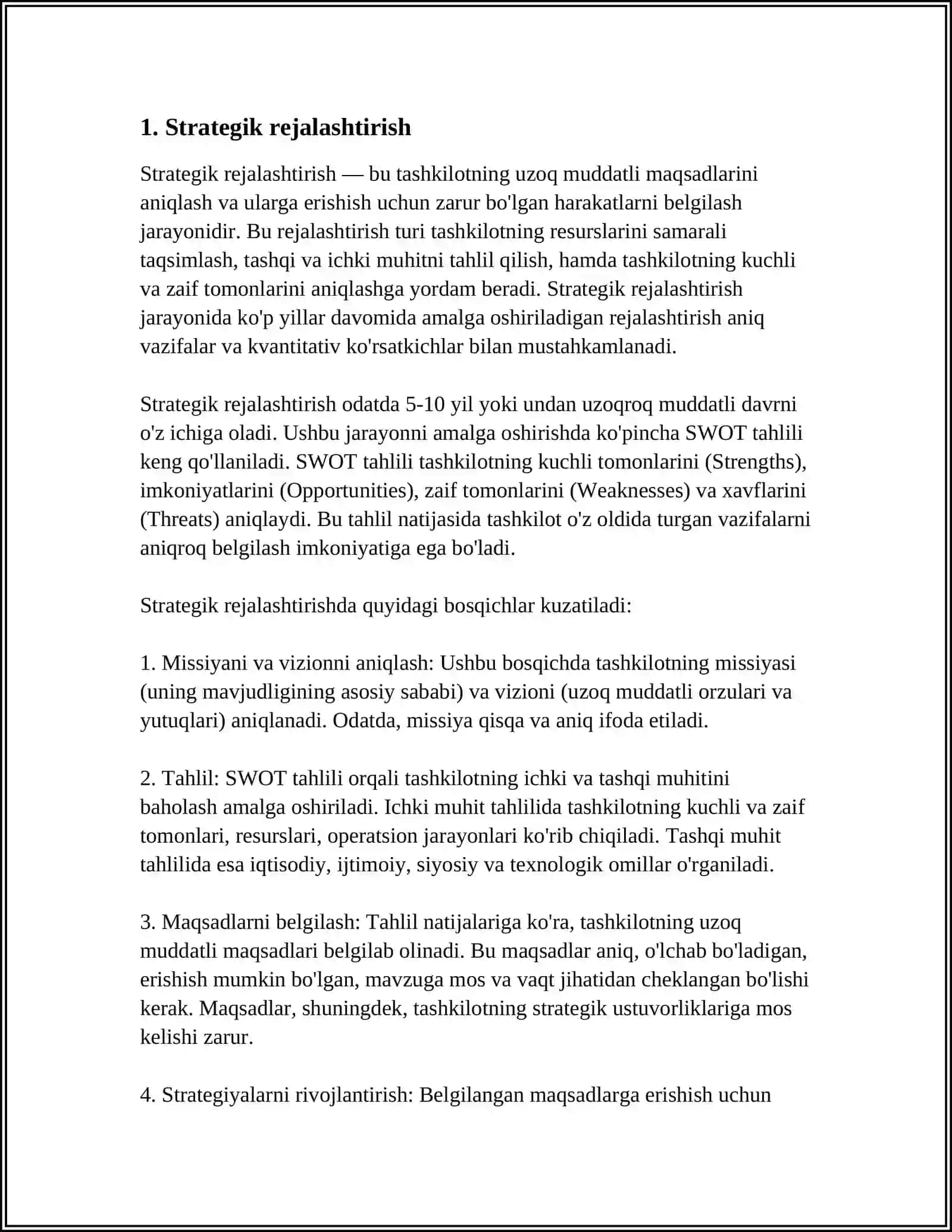 STRATEGIK MAQSADLAR 3
