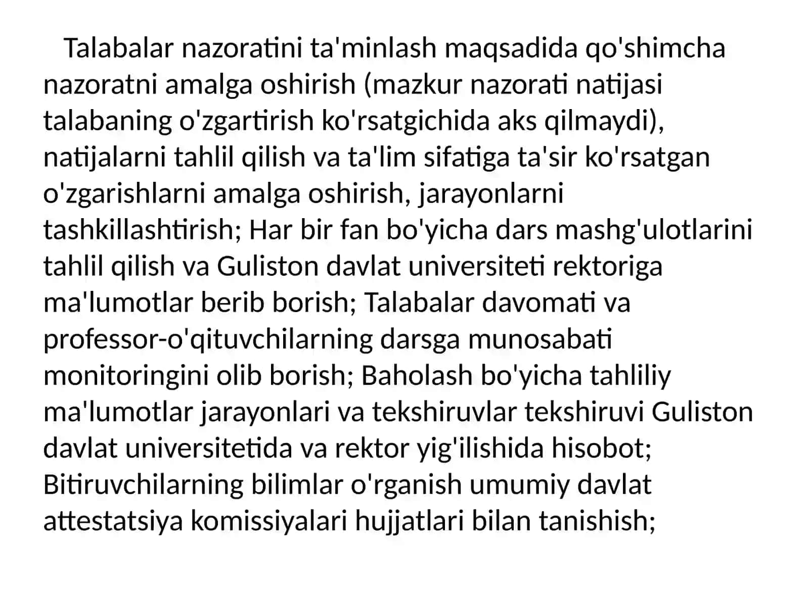 Ta'lim sifatiniloyixalashning asosiy vazifalari 3