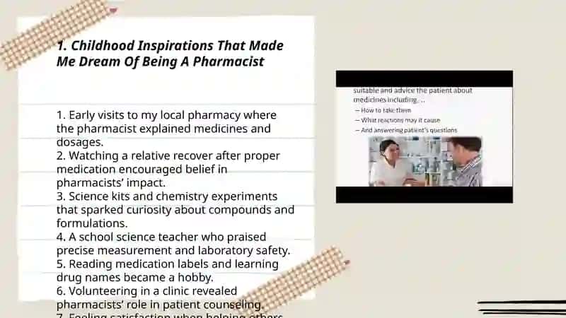 To be pharmacist Was my dream 3
