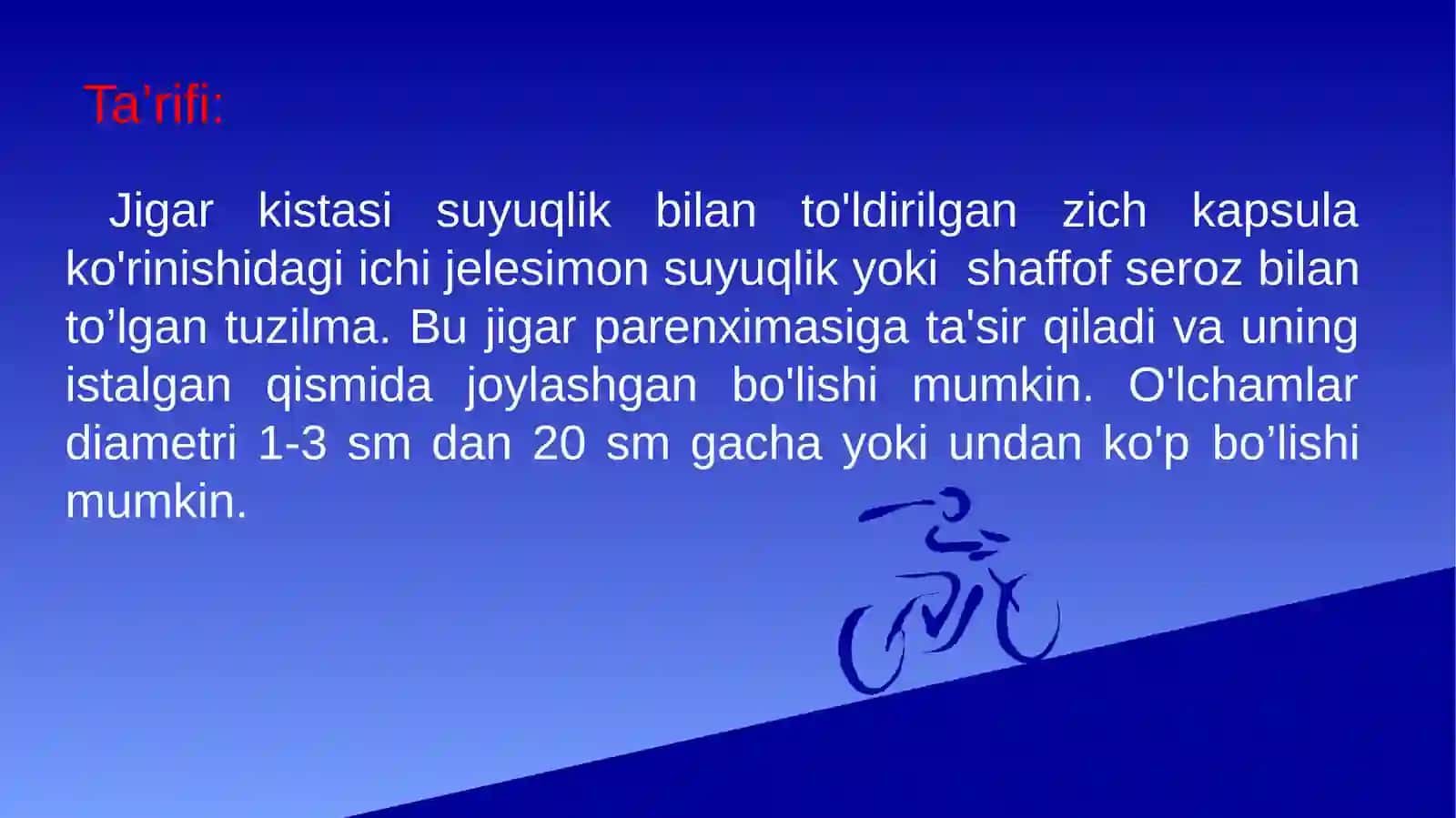 Noparazitar jigar kistasi 3