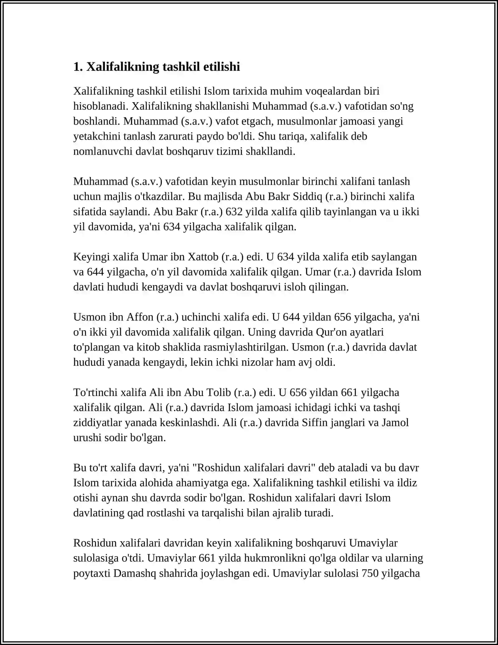 XALIFALIKNING ZABT ETISH SIYOSATI 3