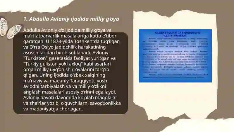 Abdulla Avloniyning publisistik maqolalarini tahlil qilish 3