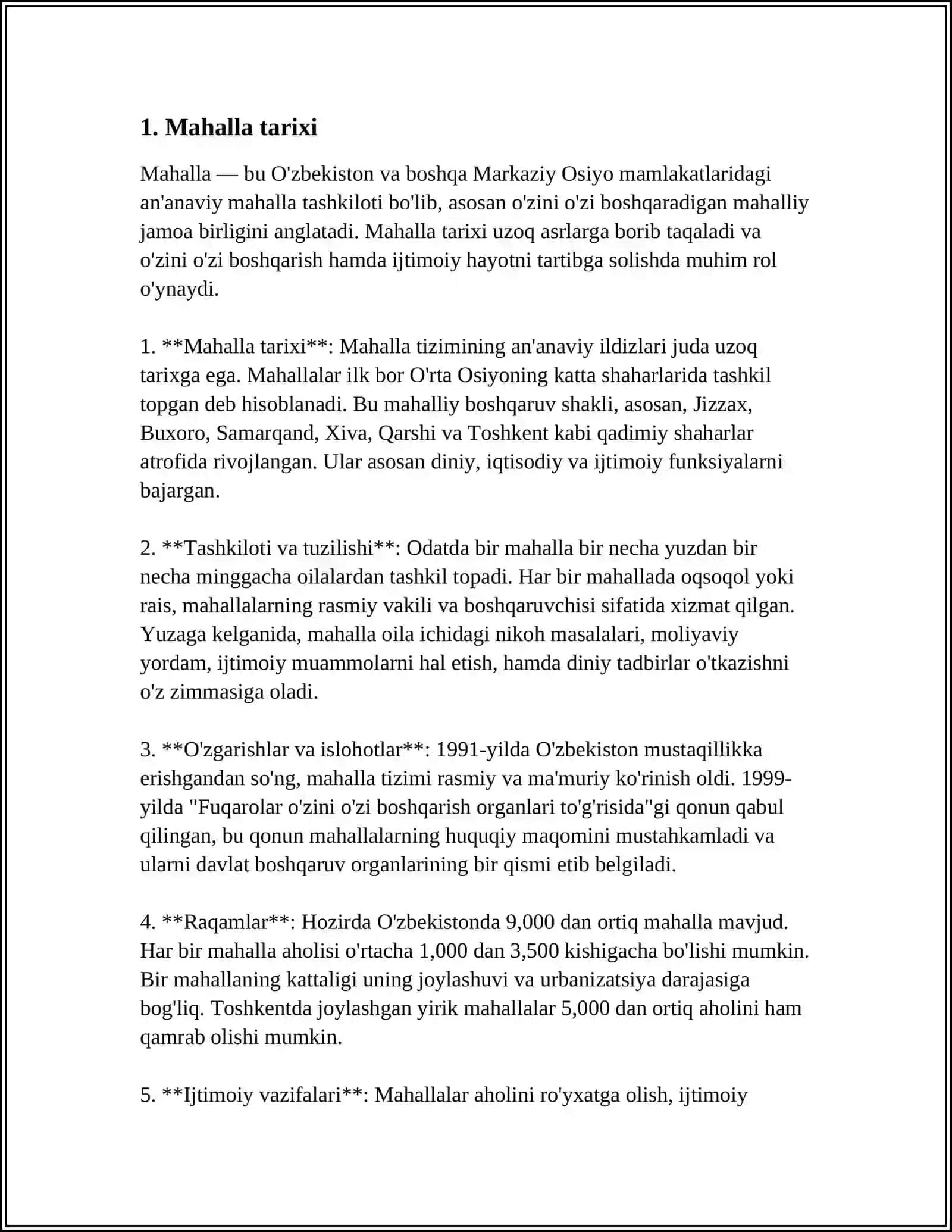 MENING MAHALLAM - MENING FAXRIM 3
