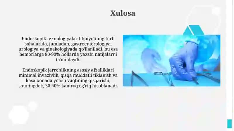 Endoskopik jarrohlikning xavflari va asoratlari 3