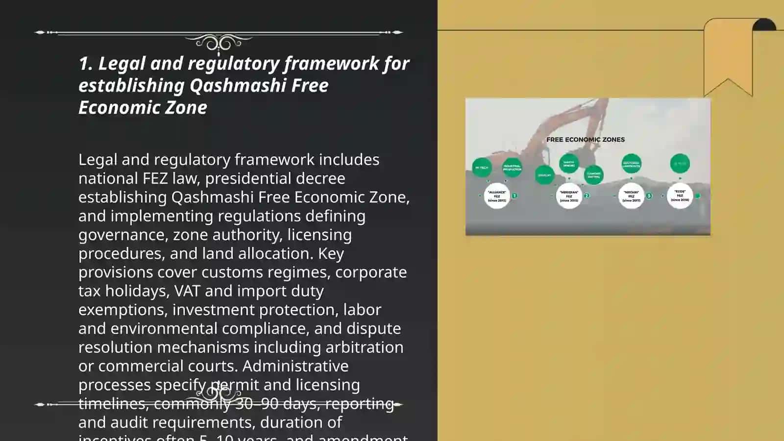 Qashmashi FREE ECONOMIC ZONE YARATISH 3