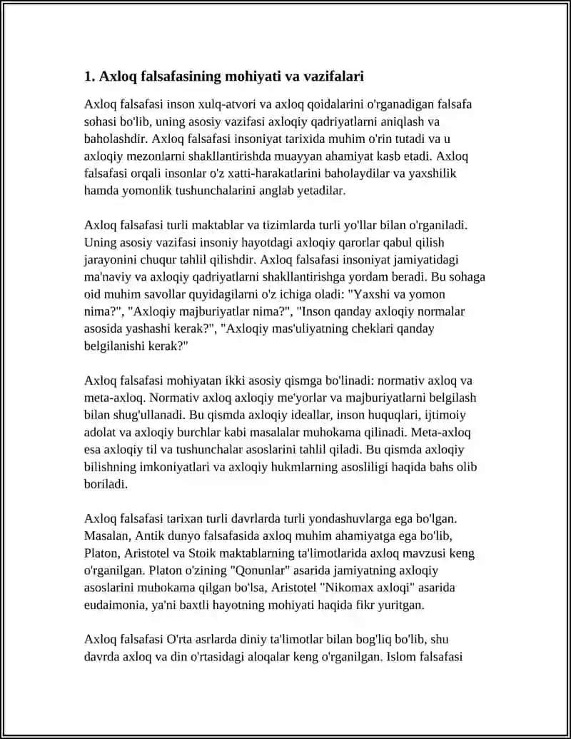 AXLOQ FALSAFASI 3