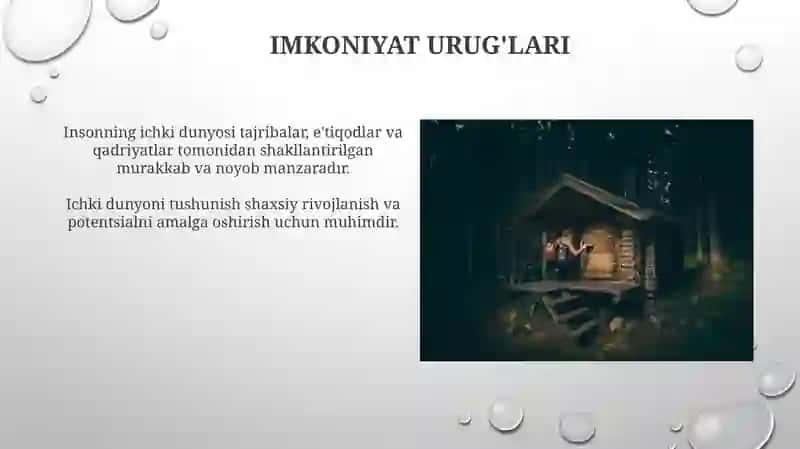 Insonning ichki dunyosi 3