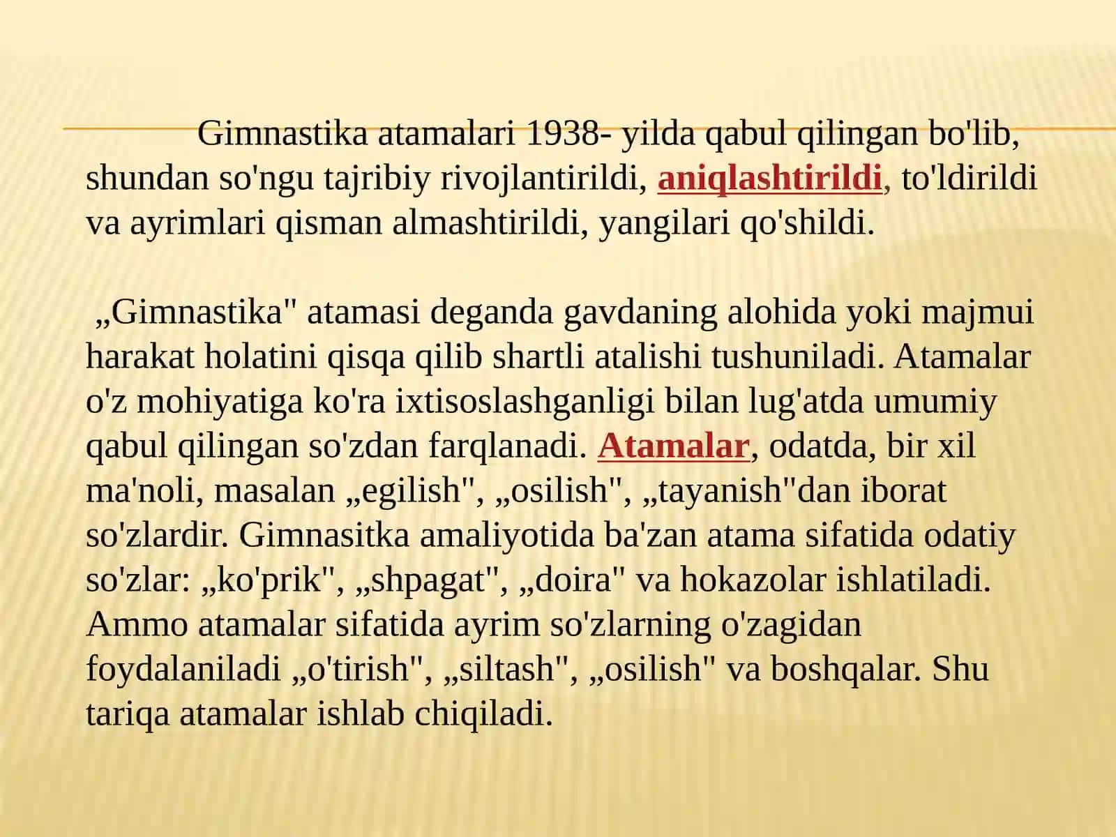 Gimnastika mashqlarining atamalari 3