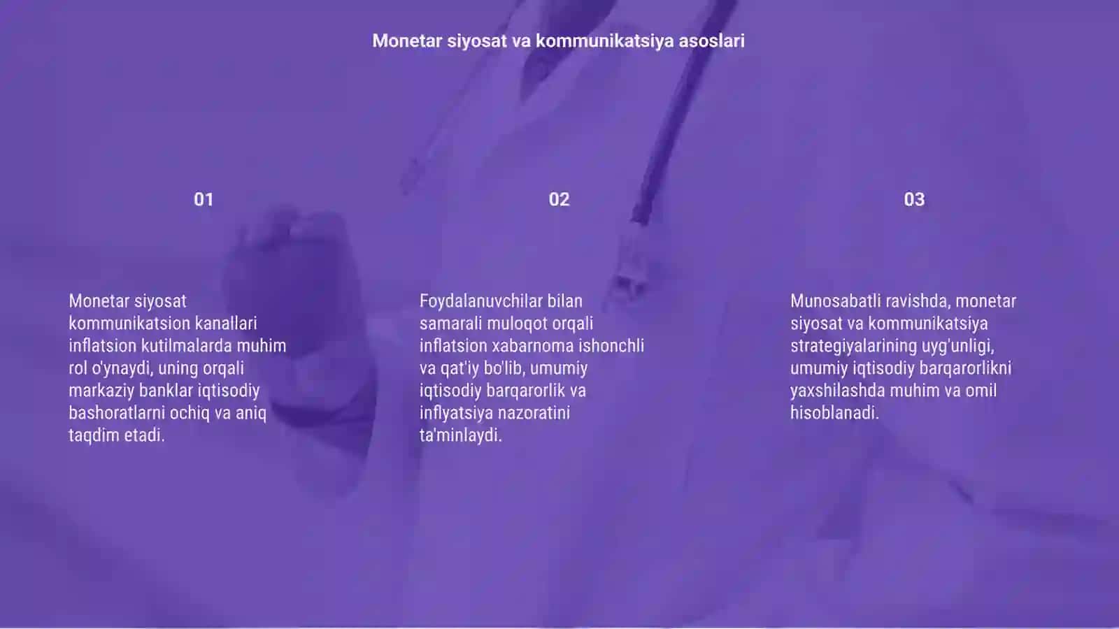 Monetar siyosat kommunikatsion kanallari 3