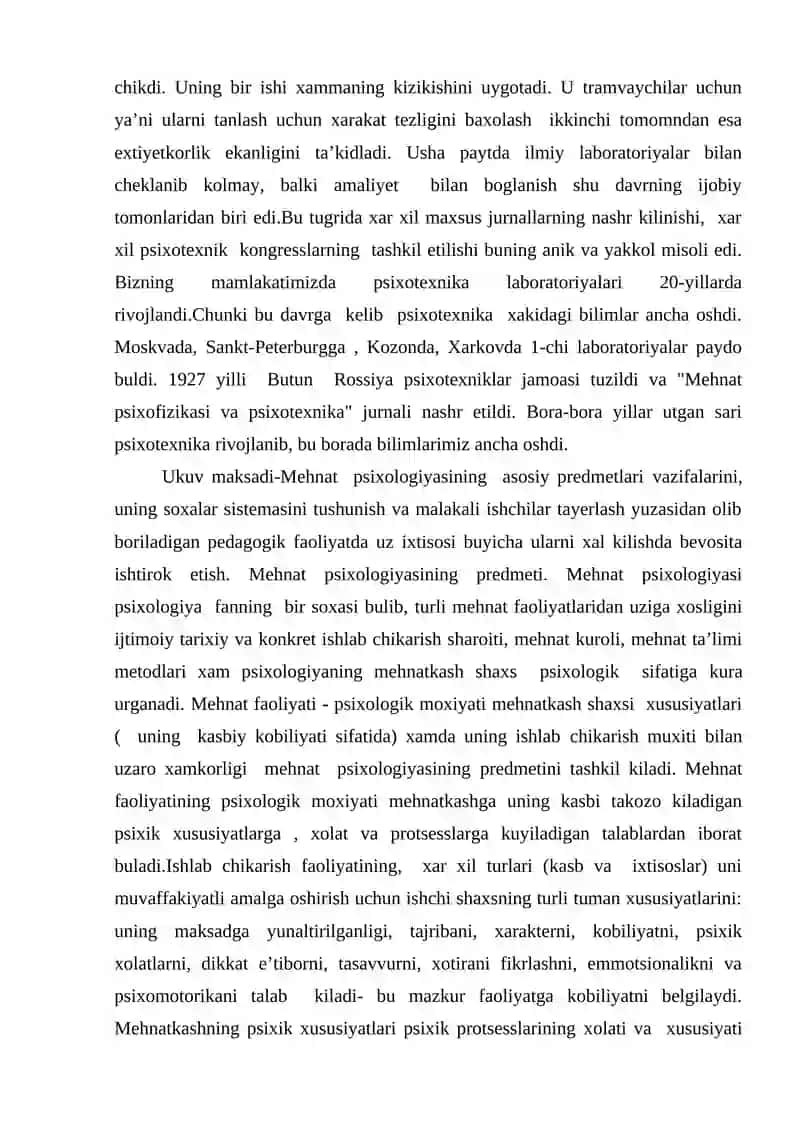 Mehnat Psixologiyasi 3