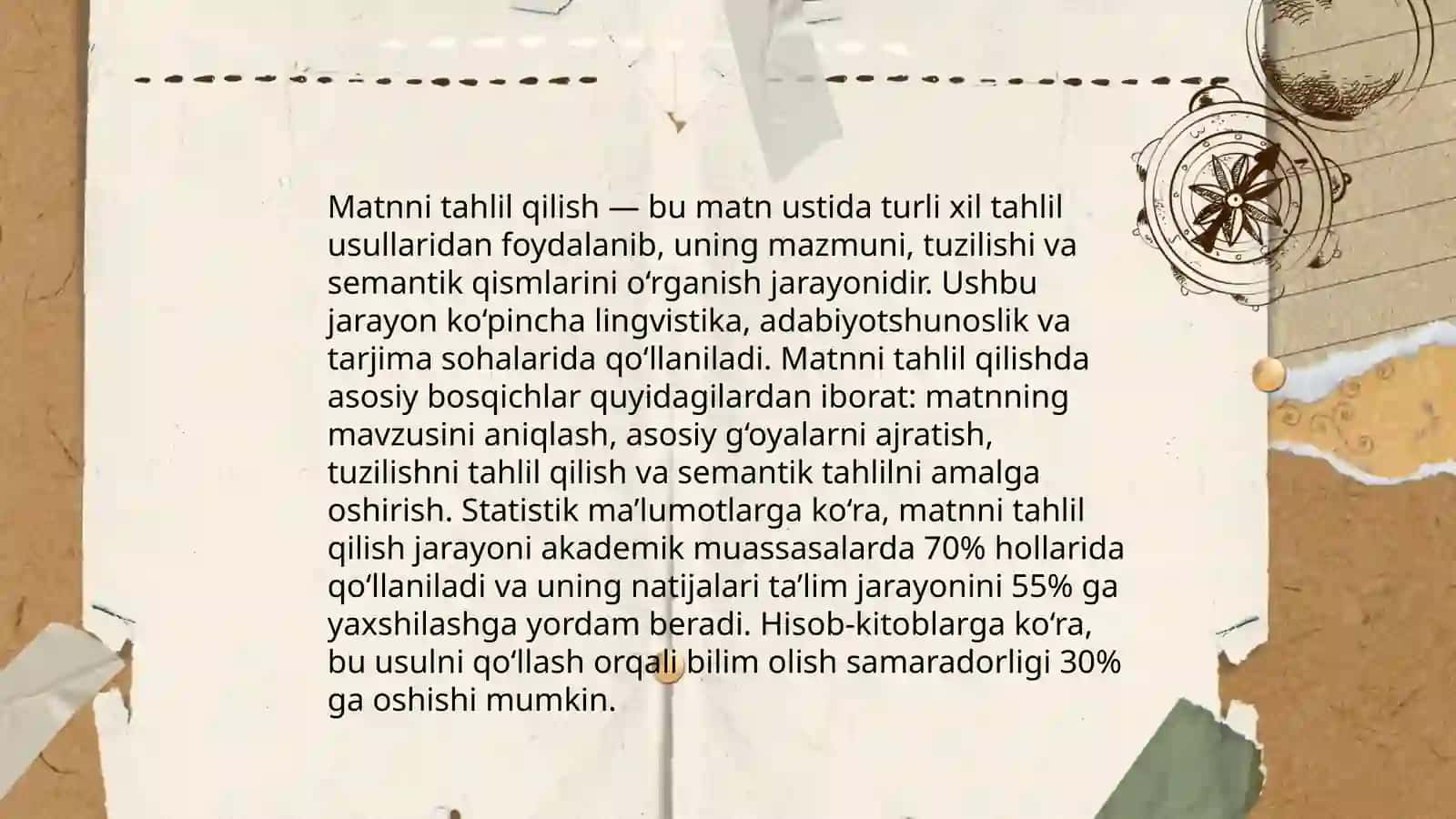 Ona tili ta'limida muommali darslar 3