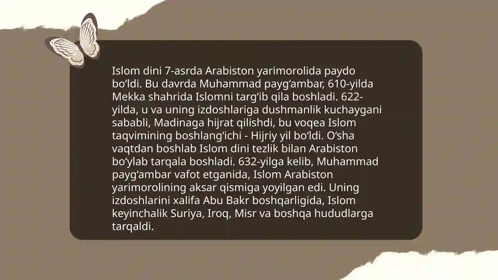 Islom dini va gʻoyalari 3