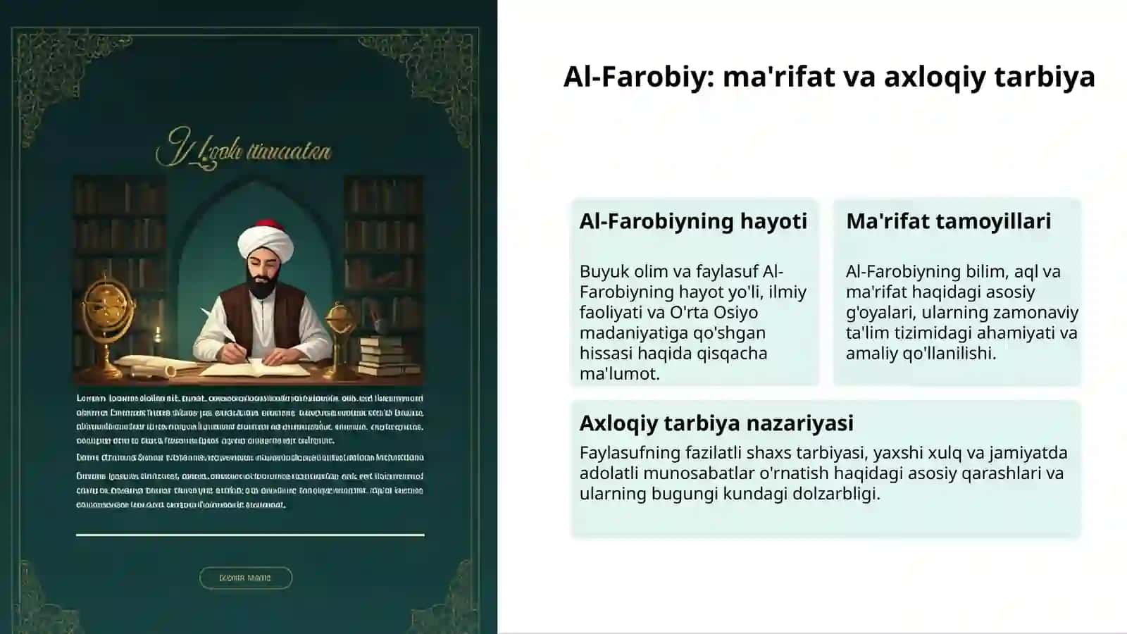 Sharq allomalarining pedagogik qarashlari 3