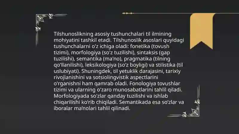 Struktur tilshunoslik 3