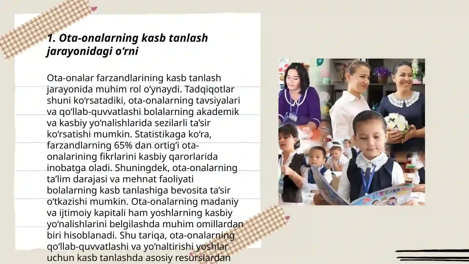 Kasb tanlashda ota-onalarning ahamiyat va roli 3