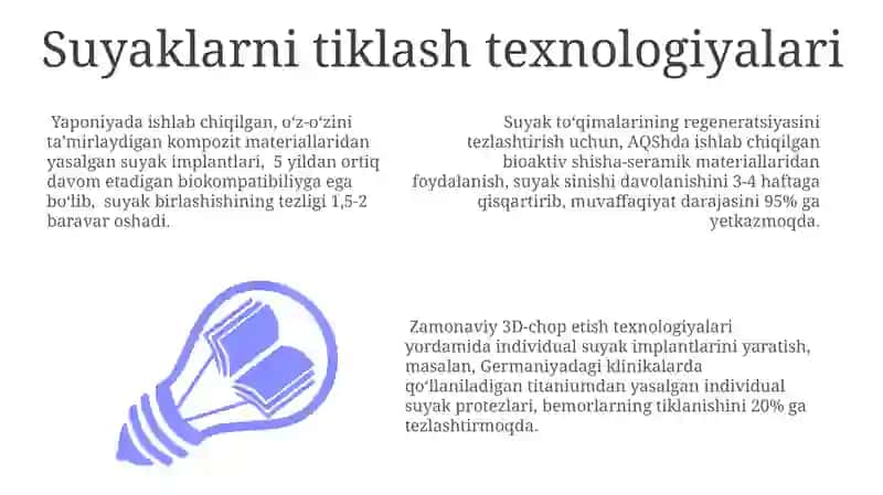 Zamonaviy Ortopediyada yutuqlar 3