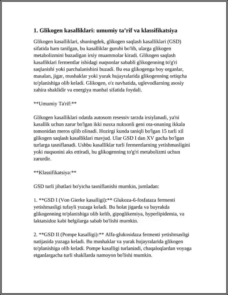 GLIKOGEN KASALLIKLARI 3