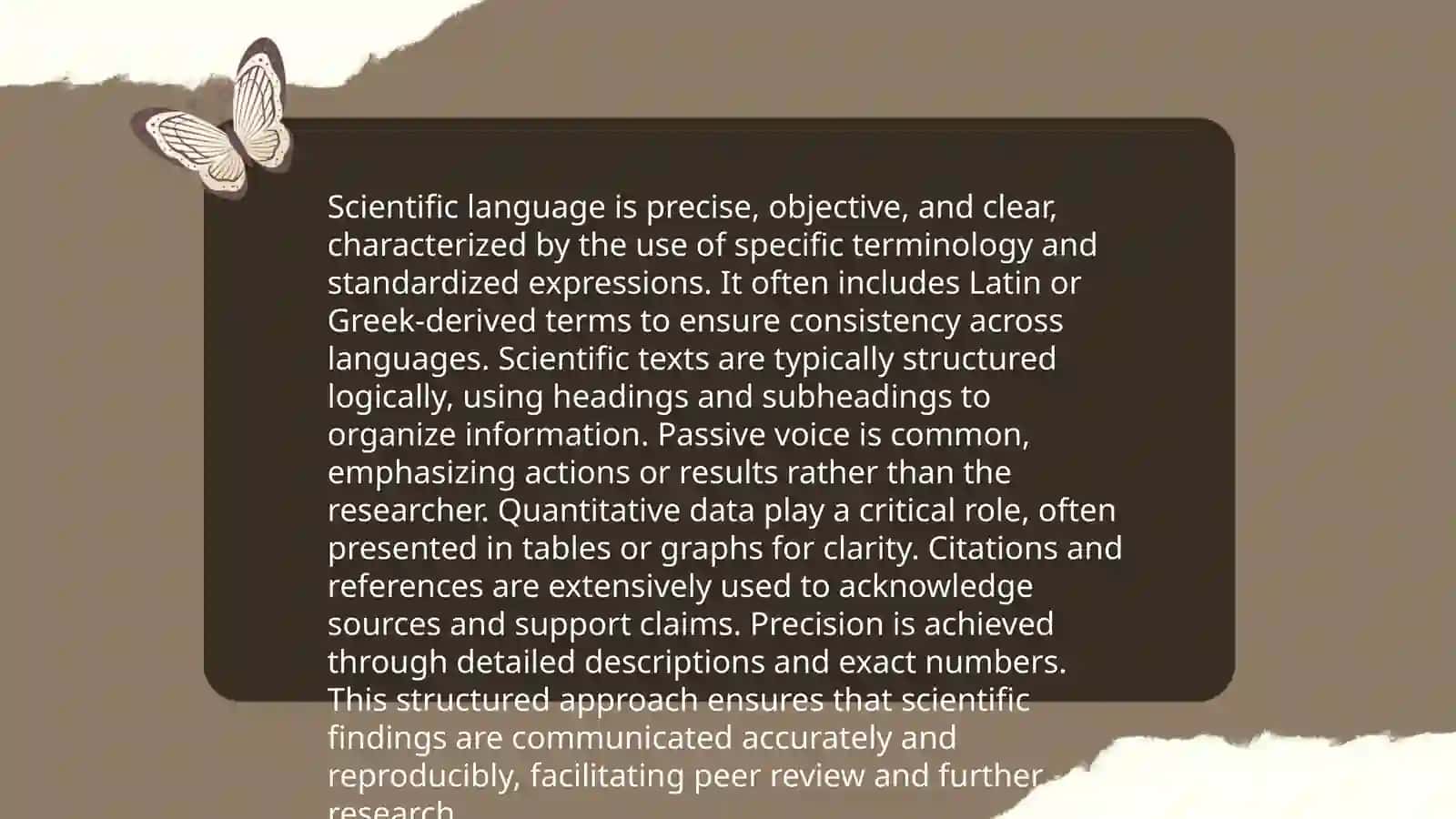 Formalization rules and speech styles of scientific words 3