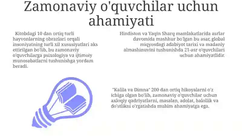 Kalila va Dimna rivoyatlari 3