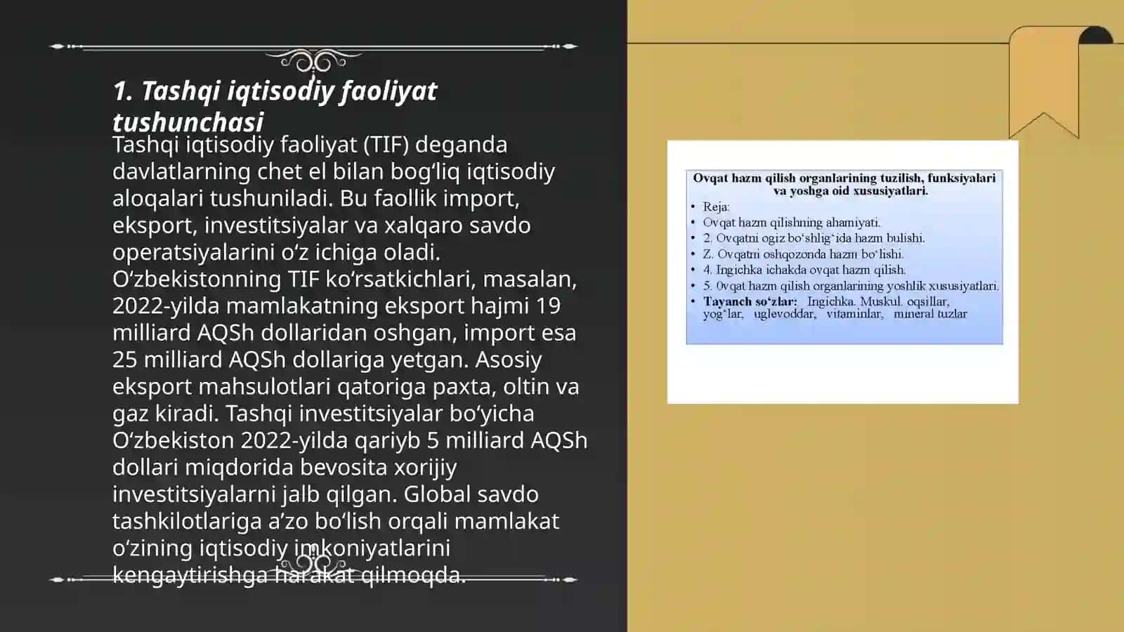 tashqi iqtisodiy faoliyat va uni tartibga solishda bojxona organlarining ahamiyati 3