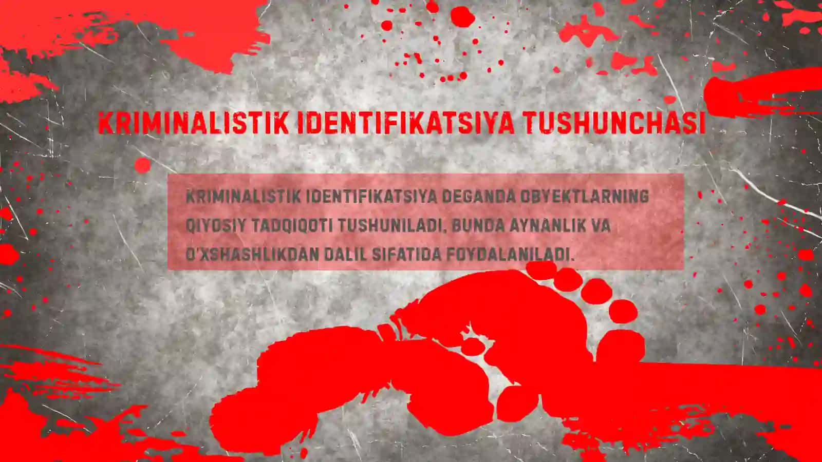 kriminalistik identifikatsiya va diagnostika 3