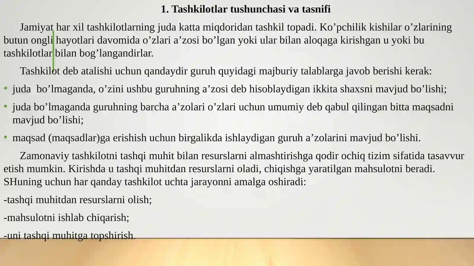 Tashkiyotlarni boshqarish 3