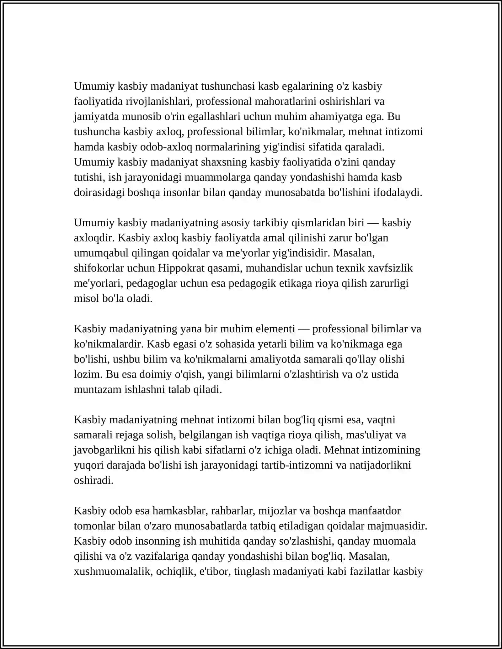 PEDAGOGNING UMUMIY KASBIY MADANIYATI 3