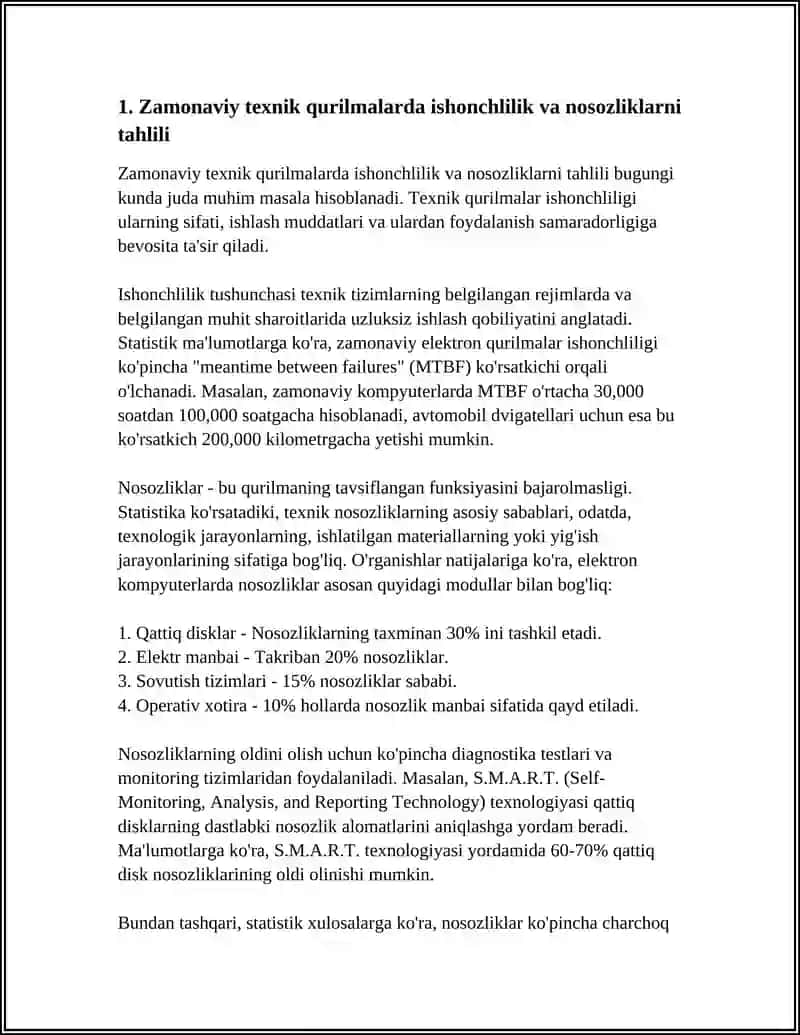 ZAMONAVIY TEXNIK QURILMALAR TAHLILI 3