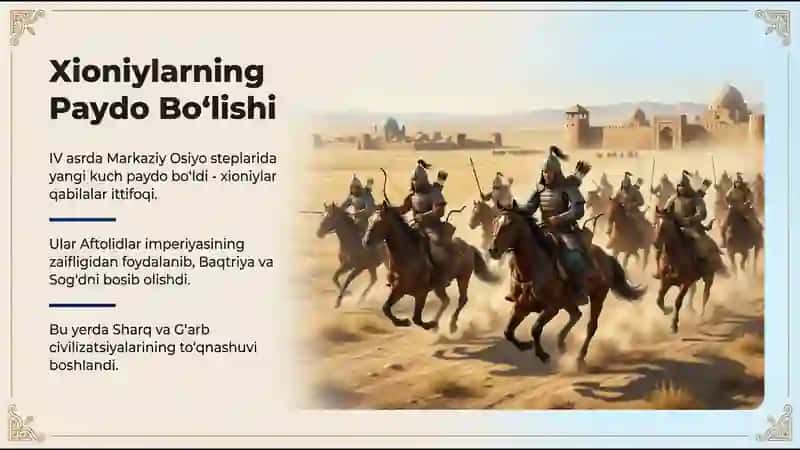 Ilk oʻrta asrlarda xioniylar va kidariylar 3