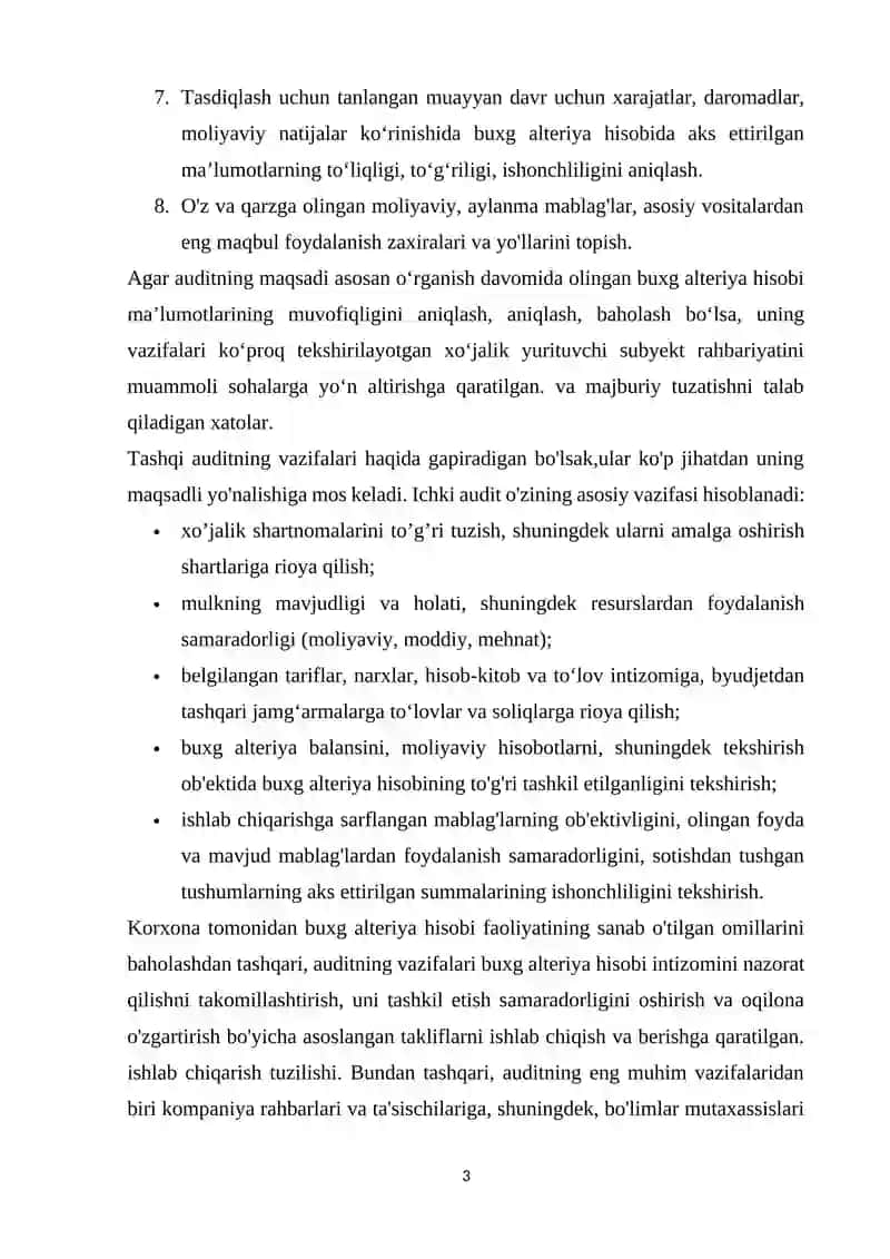 Hisob kitoblar auditi 3