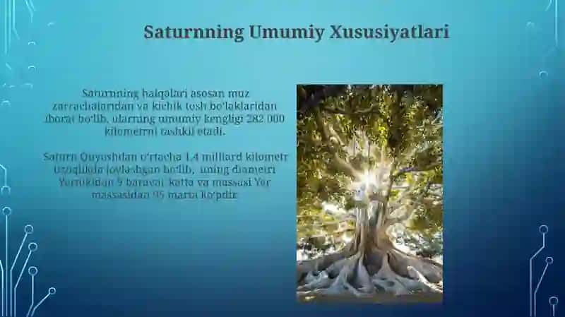 Saturn va uning fizik tabiati 3