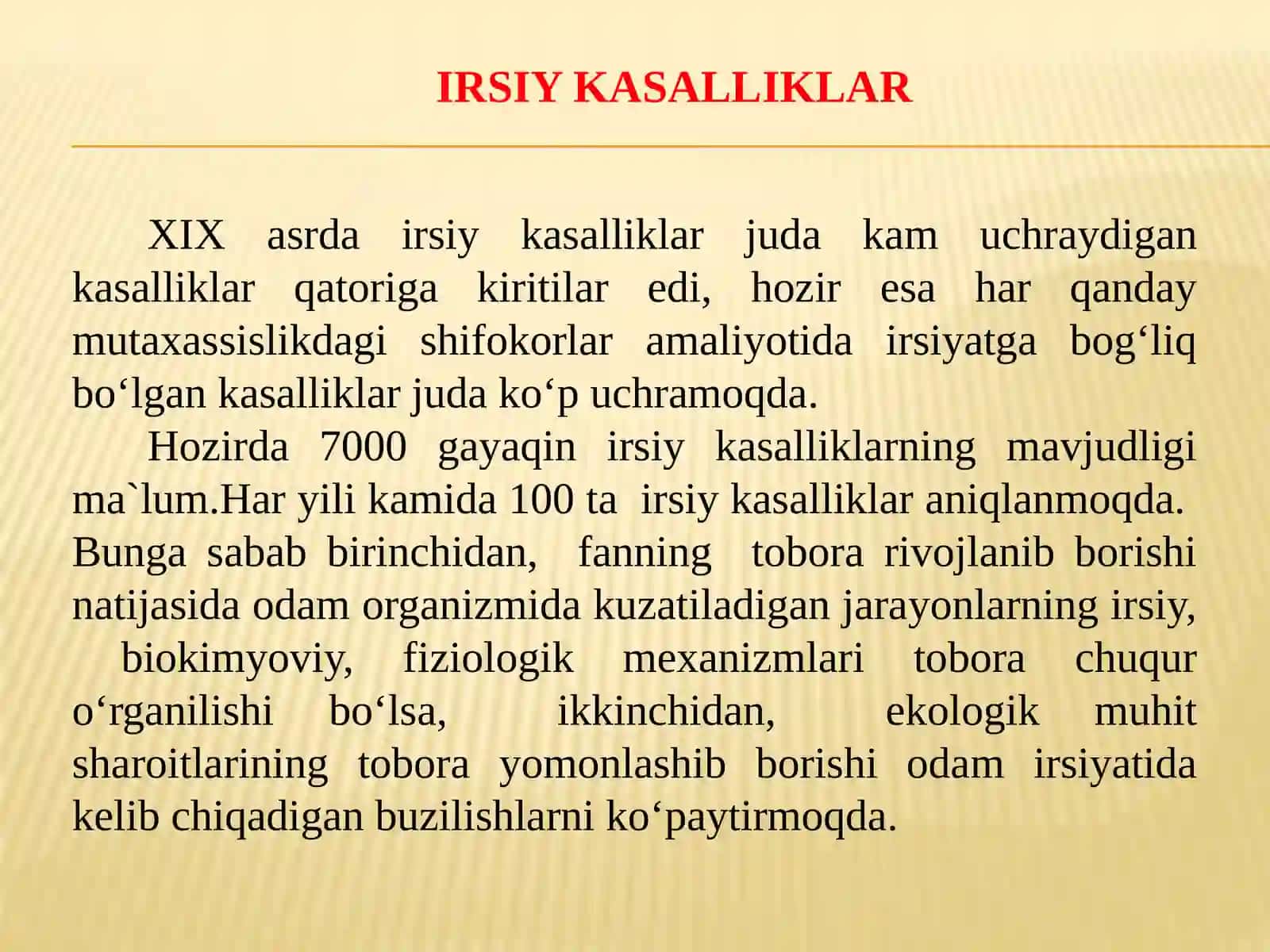 Xromosoma kasalliklari 3